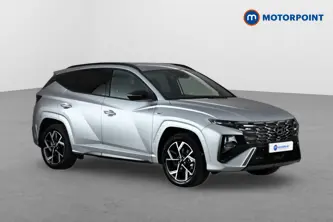 Hyundai Tucson N Line Automatic Petrol-Electric Hybrid SUV - Stock Number (1661572) - Drivers side front corner