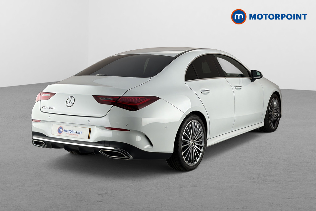 Mercedes-Benz CLA Amg Line Automatic Petrol Coupe - Stock Number (1661606) - Passenger side rear corner