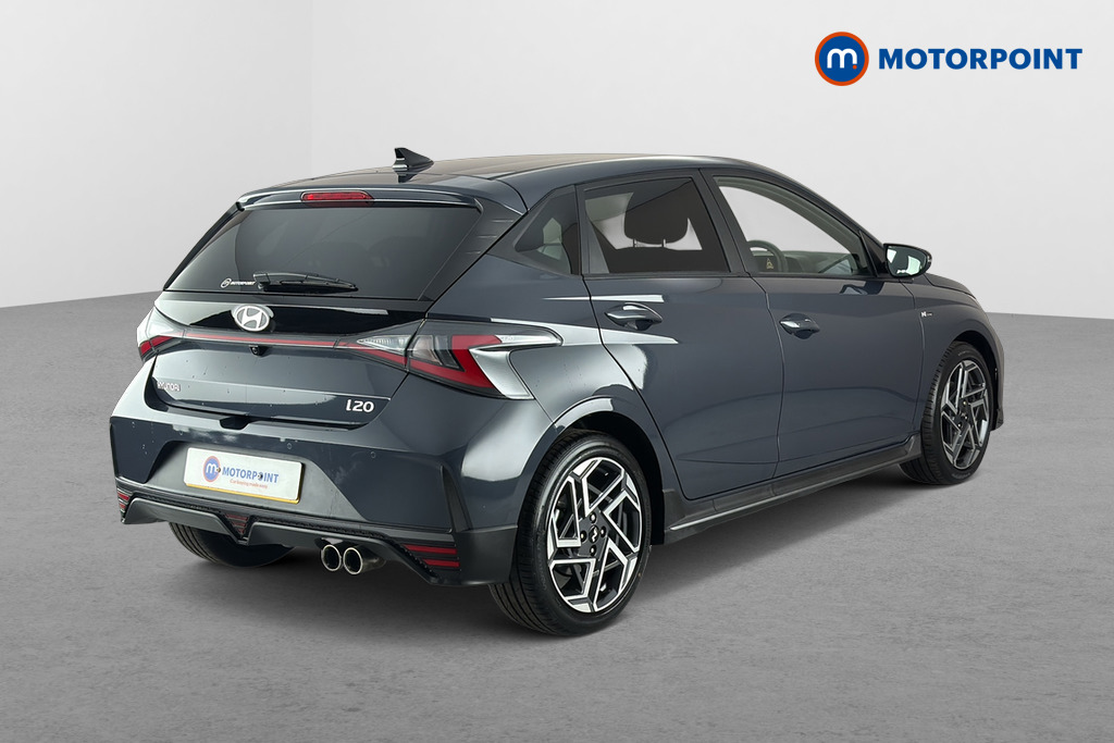 Hyundai I20 N Line S Manual Petrol Hatchback - Stock Number (1661943) - Passenger side rear corner