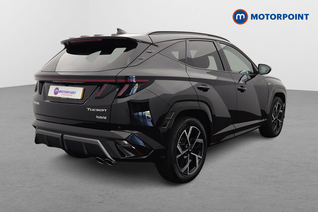 Hyundai Tucson N Line Automatic Petrol-Electric Hybrid SUV - Stock Number (1662322) - Drivers side rear corner