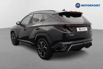 Hyundai Tucson N Line Automatic Petrol-Electric Hybrid SUV - Stock Number (1662322) - Passenger side rear corner