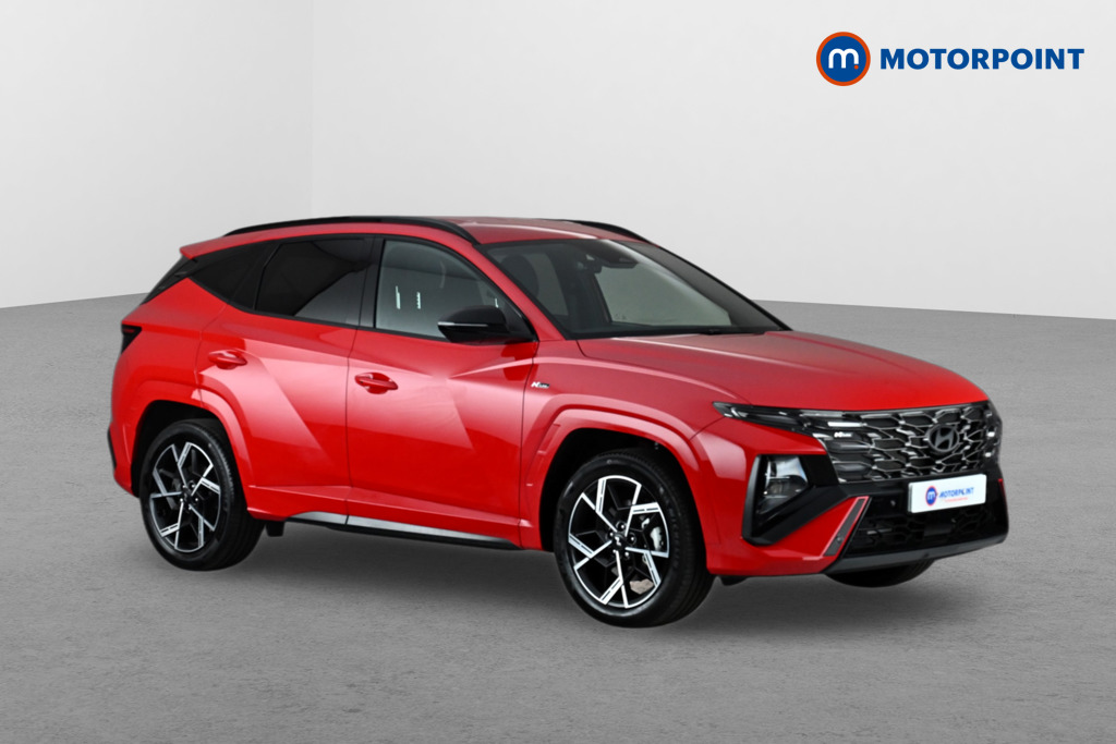Hyundai Tucson N Line Automatic Petrol-Electric Hybrid SUV - Stock Number (1662324) - Drivers side front corner