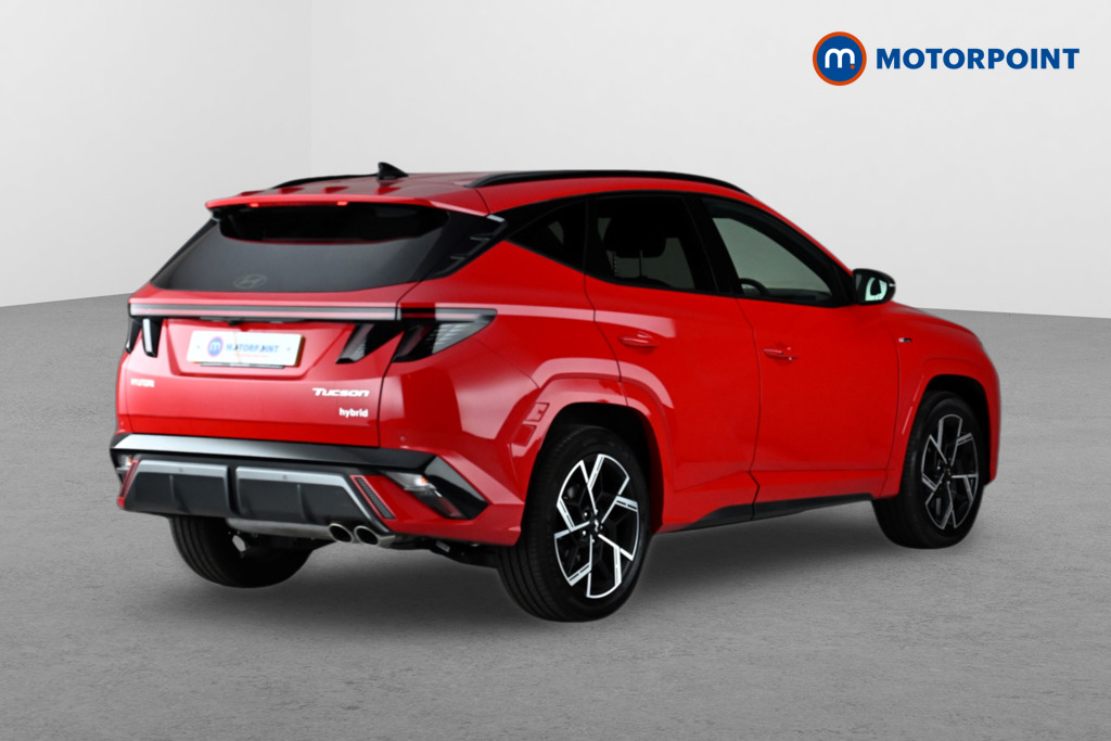 Hyundai Tucson N Line Automatic Petrol-Electric Hybrid SUV - Stock Number (1662324) - Drivers side rear corner