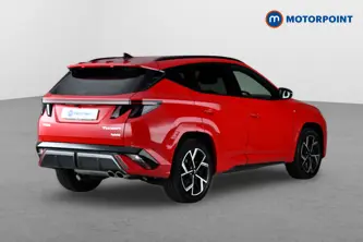 Hyundai Tucson N Line Automatic Petrol-Electric Hybrid SUV - Stock Number (1662324) - Drivers side rear corner