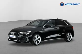 Audi A3 S Line Automatic Petrol Plug-In Hybrid Hatchback - Stock Number (1662450) - Passenger side front corner