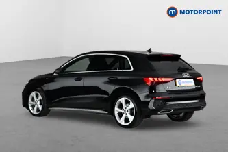 Audi A3 S Line Automatic Petrol Plug-In Hybrid Hatchback - Stock Number (1662450) - Passenger side rear corner