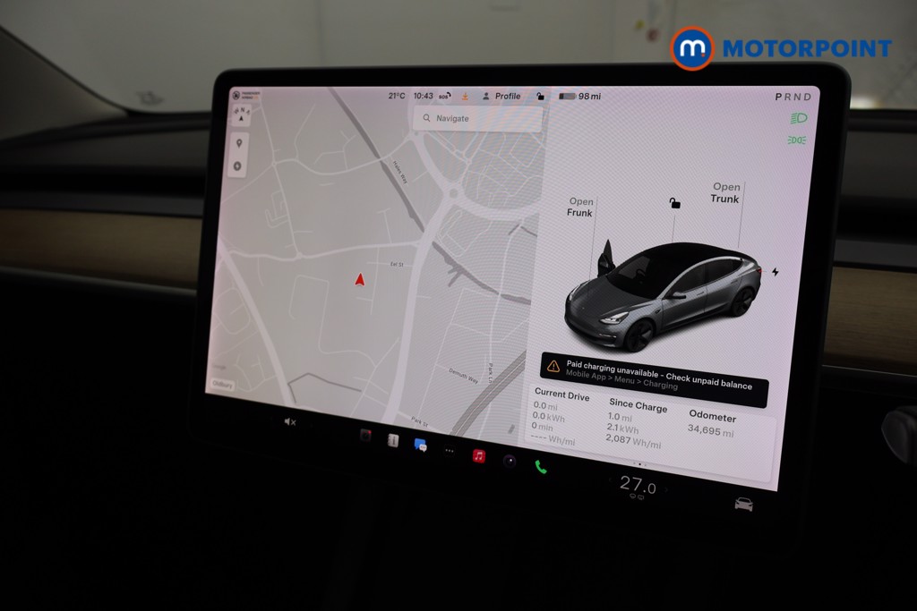 Tesla Model 3 Long Range Automatic Electric Saloon - Stock Number (1644784) - 4th supplementary image