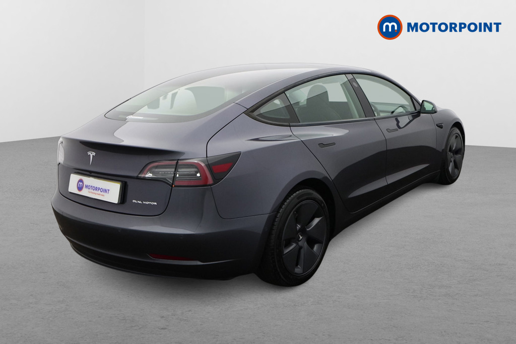Tesla Model 3 Long Range Automatic Electric Saloon - Stock Number (1644784) - Drivers side rear corner