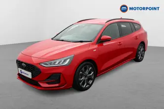 Ford Focus St-Line Manual Petrol Estate - Stock Number (1650576) - Passenger side front corner