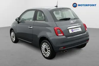 Fiat 500 Lounge Automatic Petrol Hatchback - Stock Number (1652744) - Passenger side rear corner