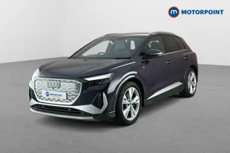 Audi Q4 S Line Automatic Electric SUV - Stock Number (1653085) - Passenger side front corner