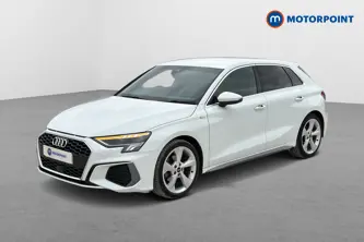 Audi A3 S Line Automatic Petrol Hatchback - Stock Number (1654050) - Passenger side front corner