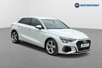 Audi A3 S Line Automatic Petrol Hatchback - Stock Number (1654050) - Drivers side front corner