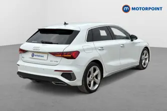 Audi A3 S Line Automatic Petrol Hatchback - Stock Number (1654050) - Passenger side rear corner