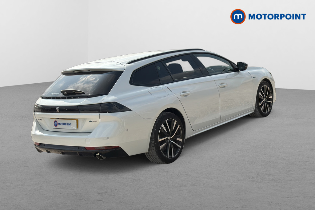 Peugeot 508 GT Automatic Petrol Plug-In Hybrid Estate - Stock Number (1654066) - Passenger side rear corner