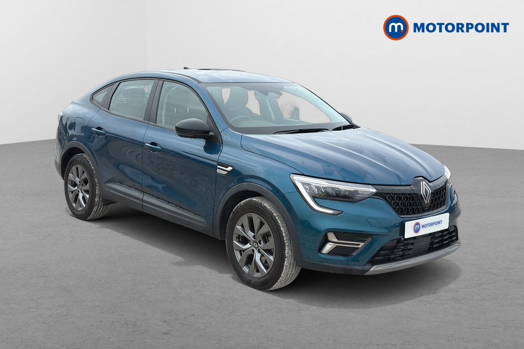 Renault Arkana Evolution Automatic Petrol-Electric Hybrid SUV - Stock Number (1654201) - Drivers side front corner