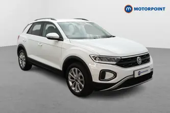 Volkswagen T-Roc Match Manual Petrol SUV - Stock Number (1655551) - Drivers side front corner