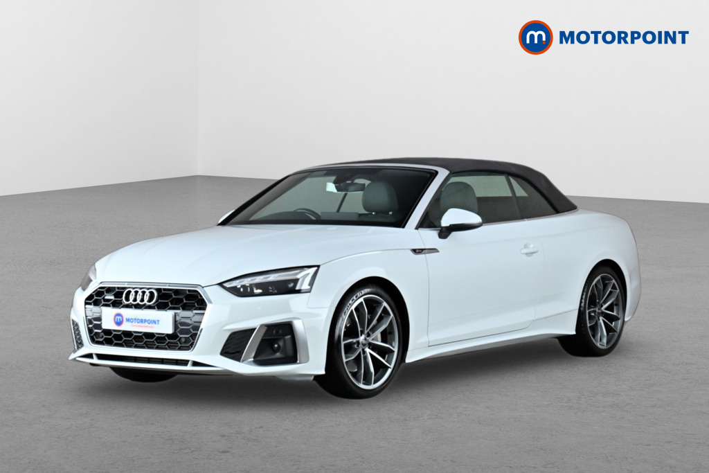 Audi A5 S Line Automatic Petrol Convertible - Stock Number (1655719) - Passenger side front corner