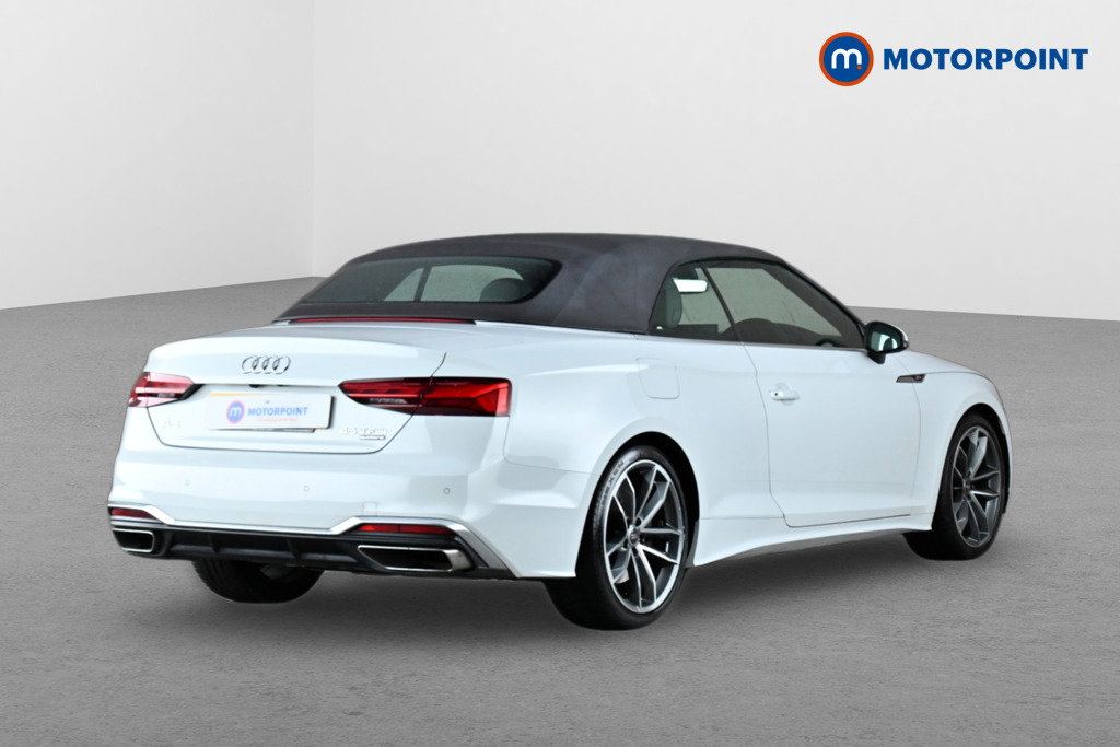 Audi A5 S Line Automatic Petrol Convertible - Stock Number (1655719) - Drivers side rear corner