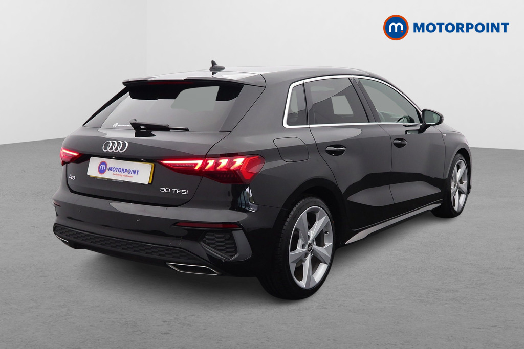Audi A3 S Line Automatic Petrol Hatchback - Stock Number (1655876) - Drivers side rear corner
