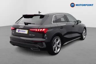 Audi A3 S Line Automatic Petrol Hatchback - Stock Number (1655876) - Drivers side rear corner