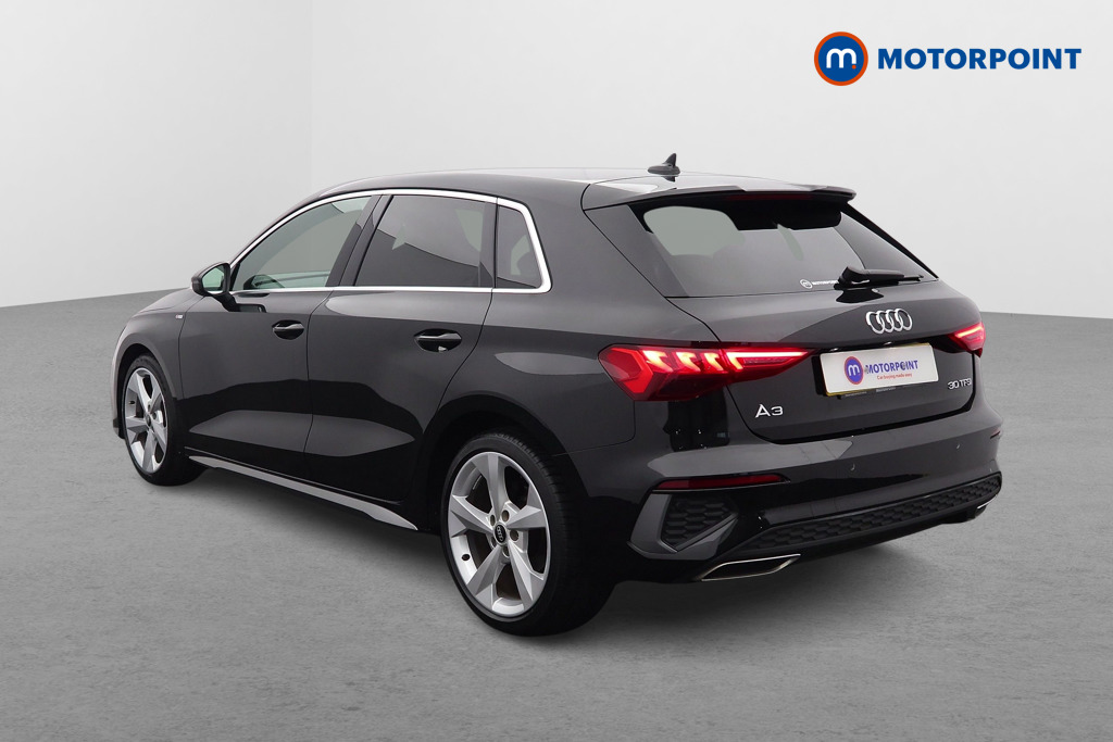 Audi A3 S Line Automatic Petrol Hatchback - Stock Number (1655876) - Passenger side rear corner
