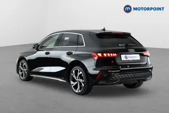 Audi A3 S Line Manual Petrol Hatchback - Stock Number (1660108) - Passenger side rear corner