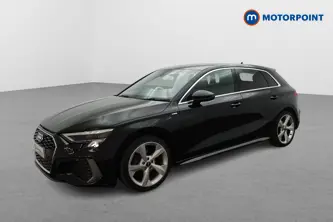 Audi A3 S Line Manual Petrol Hatchback - Stock Number (1660185) - Passenger side front corner