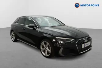 Audi A3 S Line Manual Petrol Hatchback - Stock Number (1660185) - Drivers side front corner