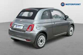 Fiat 500 1.0 Mild Hybrid 2Dr Manual Petrol Convertible - Stock Number (1661875) - Passenger side rear corner