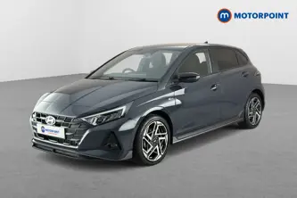 Hyundai I20 N Line S Manual Petrol Hatchback - Stock Number (1662303) - Passenger side front corner