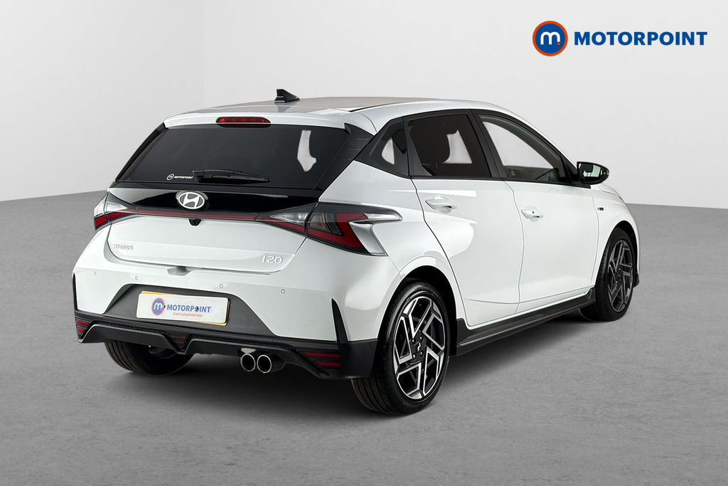 Hyundai I20 N Line S Manual Petrol Hatchback - Stock Number (1662315) - Passenger side rear corner