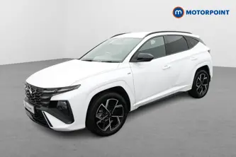 Hyundai Tucson N Line Automatic Petrol-Electric Hybrid SUV - Stock Number (1662320) - Passenger side front corner