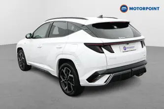 Hyundai Tucson N Line Automatic Petrol-Electric Hybrid SUV - Stock Number (1662320) - Passenger side rear corner