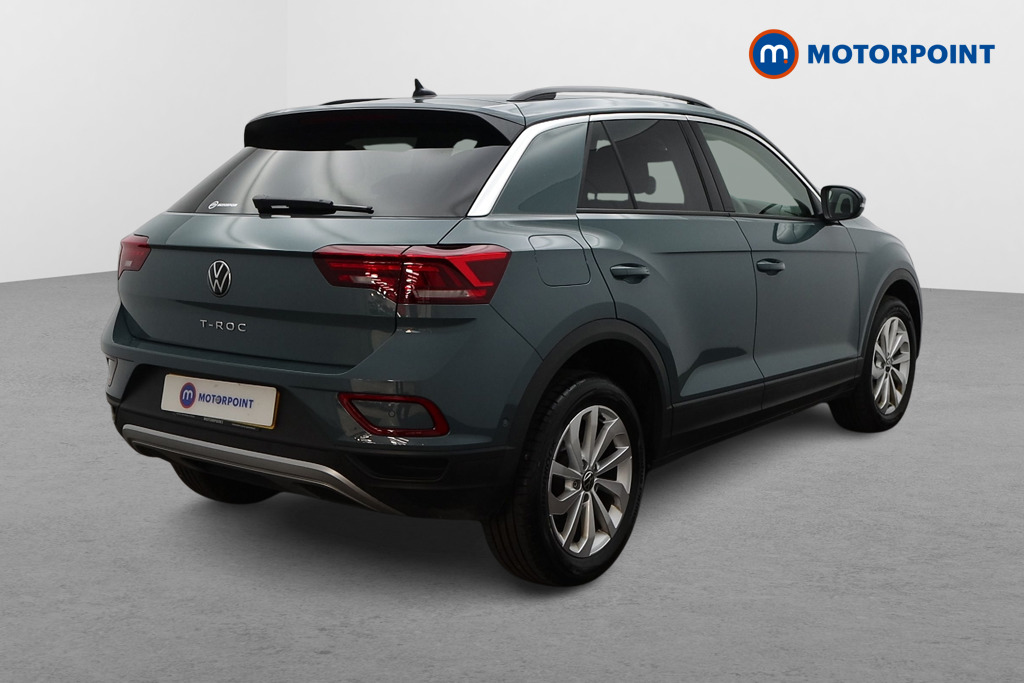Volkswagen T-Roc Match Manual Petrol SUV - Stock Number (1662393) - Drivers side rear corner