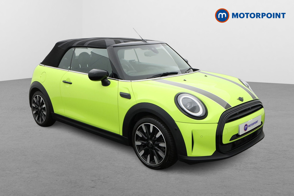 Mini Convertible Cooper Exclusive Automatic Petrol Convertible - Stock Number (1662896) - Drivers side front corner