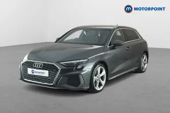 Audi A3 S Line Manual Petrol Hatchback - Stock Number (1662929) - Passenger side front corner