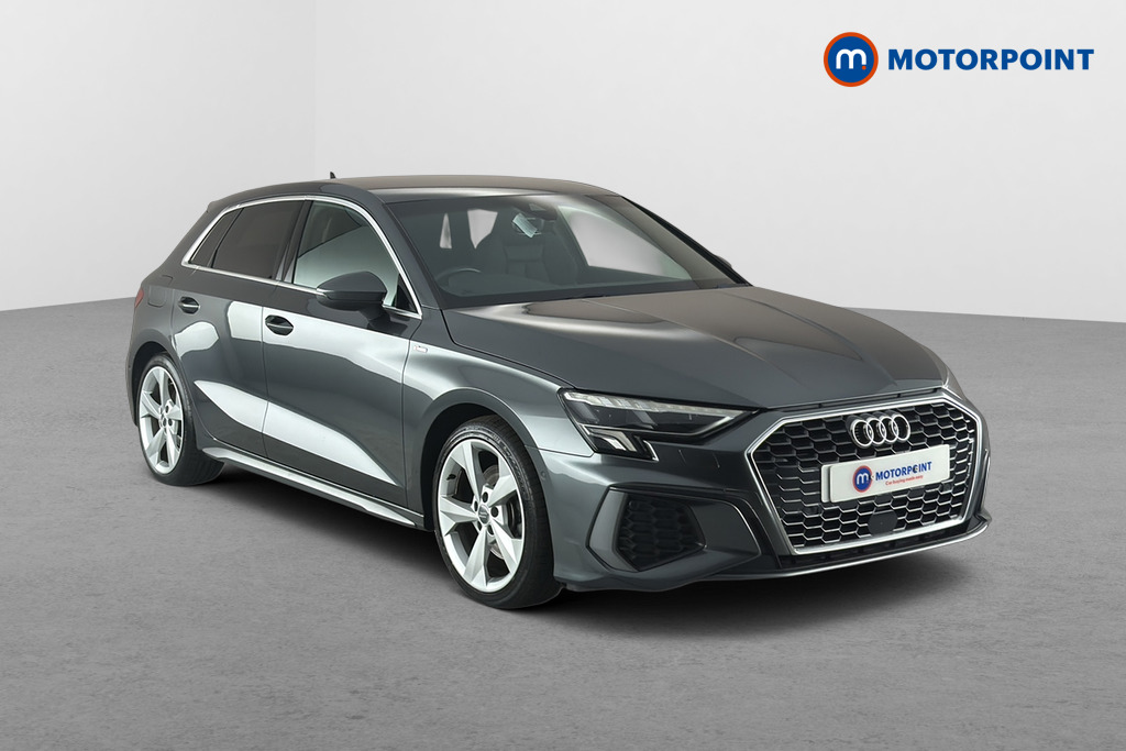 Audi A3 S Line Manual Petrol Hatchback - Stock Number (1662929) - Drivers side front corner
