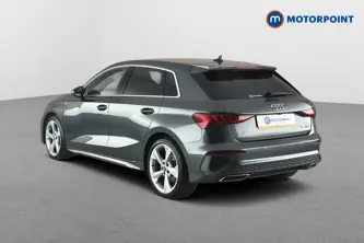Audi A3 S Line Manual Petrol Hatchback - Stock Number (1662929) - Drivers side rear corner