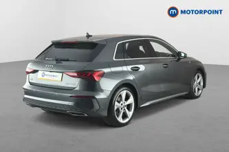 Audi A3 S Line Manual Petrol Hatchback - Stock Number (1662929) - Passenger side rear corner