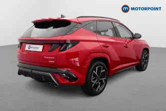 Hyundai Tucson N Line Automatic Petrol-Electric Hybrid SUV - Stock Number (1663438) - Drivers side rear corner