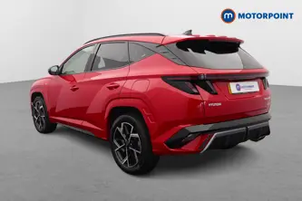 Hyundai Tucson N Line Automatic Petrol-Electric Hybrid SUV - Stock Number (1663438) - Passenger side rear corner