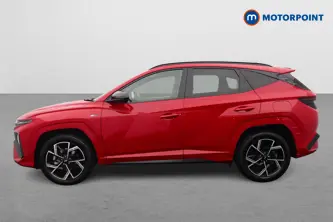 Hyundai Tucson N Line Automatic Petrol-Electric Hybrid SUV - Stock Number (1663438) - Passenger side