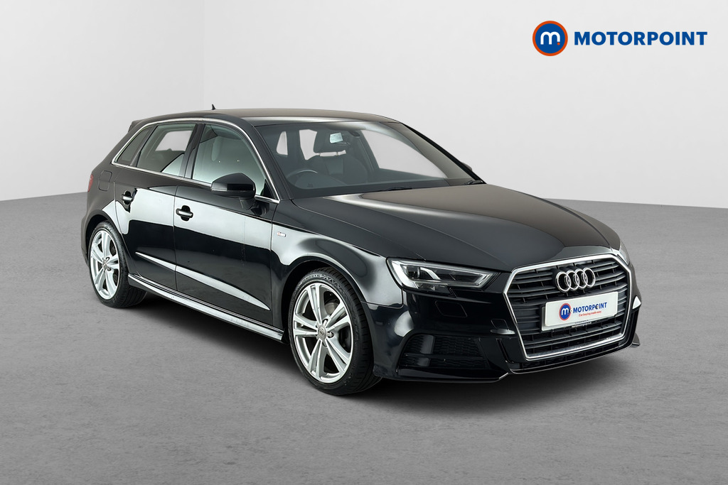 Audi A3 S Line Manual Petrol Hatchback - Stock Number (1663559) - Drivers side front corner