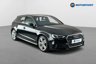 Audi A3 S Line Manual Petrol Hatchback - Stock Number (1663559) - Drivers side front corner