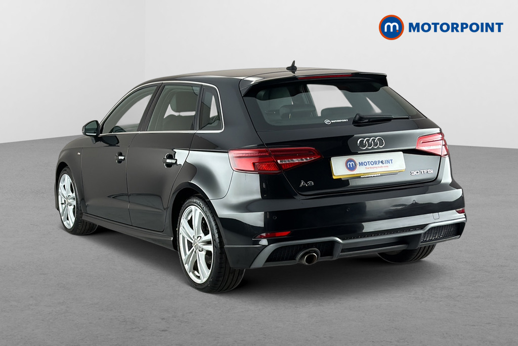 Audi A3 S Line Manual Petrol Hatchback - Stock Number (1663559) - Drivers side rear corner