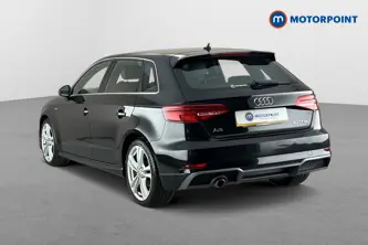 Audi A3 S Line Manual Petrol Hatchback - Stock Number (1663559) - Drivers side rear corner