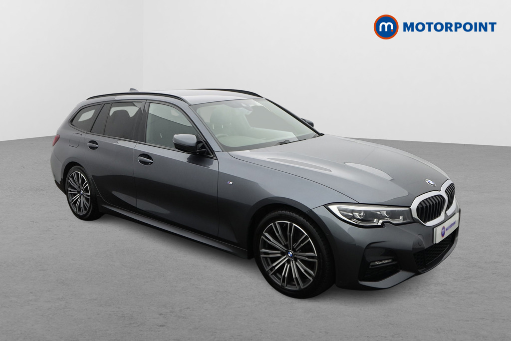 BMW 3 Series M Sport Automatic Petrol Estate - Stock Number (1644772) - Drivers side front corner