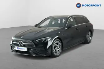 Mercedes-Benz C Class Amg Line Automatic Diesel Estate - Stock Number (1650226) - Passenger side front corner