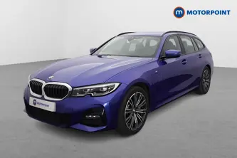 BMW 3 Series M Sport Automatic Petrol Plug-In Hybrid Estate - Stock Number (1651217) - Passenger side front corner